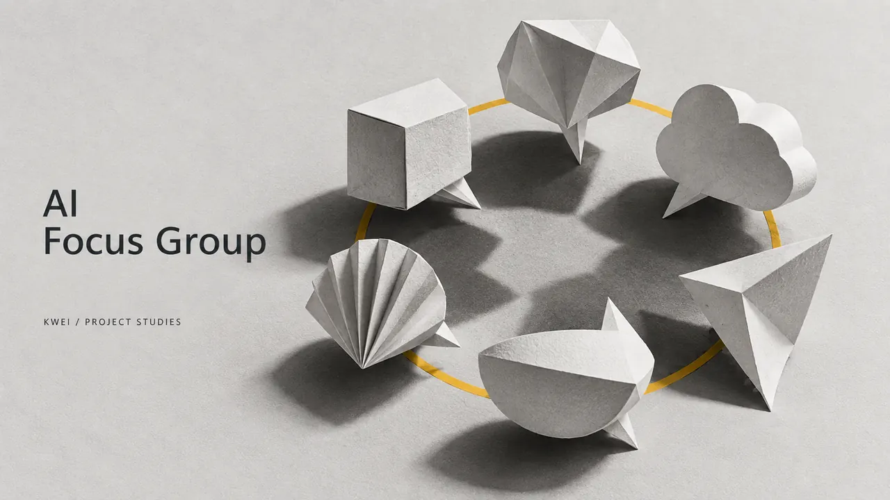 AI focus group项目画面