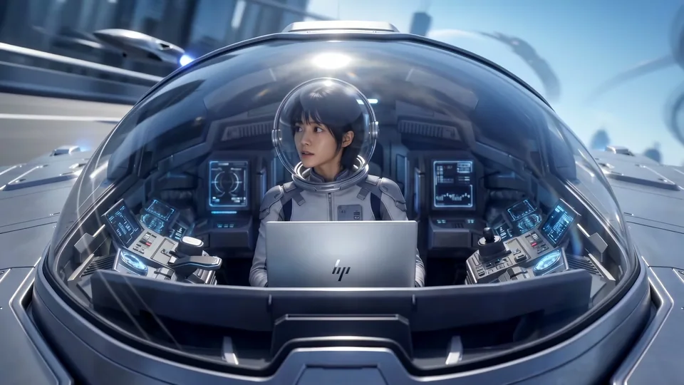 惠普星AIPC TVC项目画面