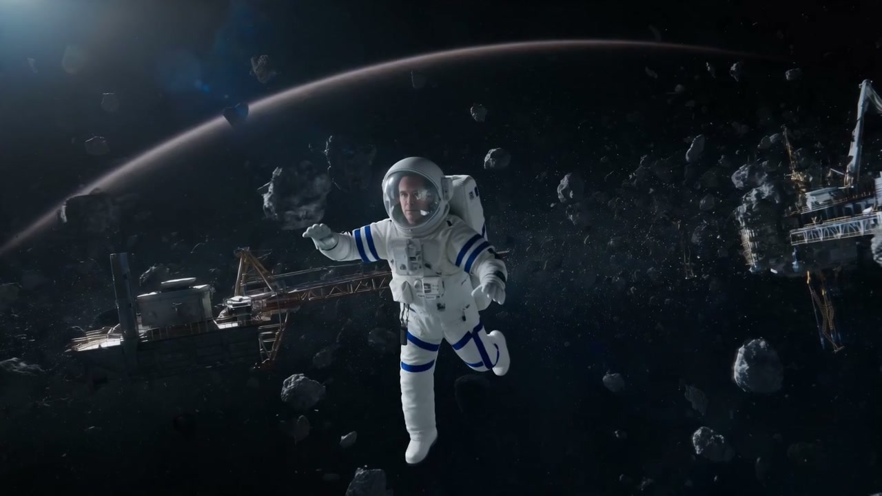 环境替换 · 太空场景